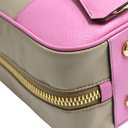 Prada Re-edition Camel 1978 Medium Re-nylon And Saffiano Leather Two-handle Bag