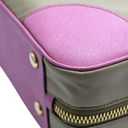 Prada Re-edition Camel 1978 Medium Re-nylon And Saffiano Leather Two-handle Bag