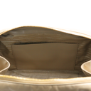 Prada Re-edition Camel 1978 Medium Re-nylon And Saffiano Leather Two-handle Bag