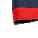 Gucci Wool Blue/Green/Red Stripes Scarf 627873 In Size 33x195