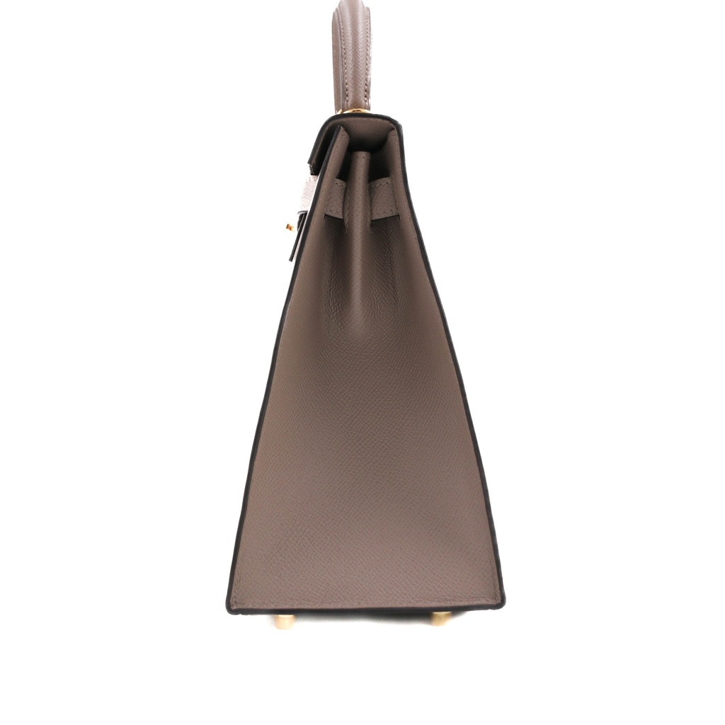 Hermes Epsom Kelly Sellier 28 Gris Asphalte