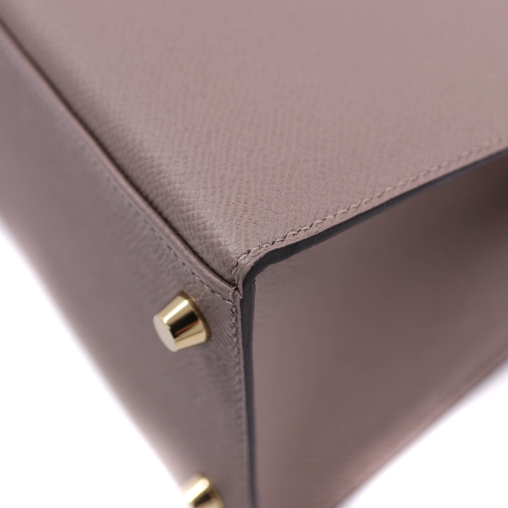 Hermes Epsom Kelly Sellier 28 Gris Asphalte