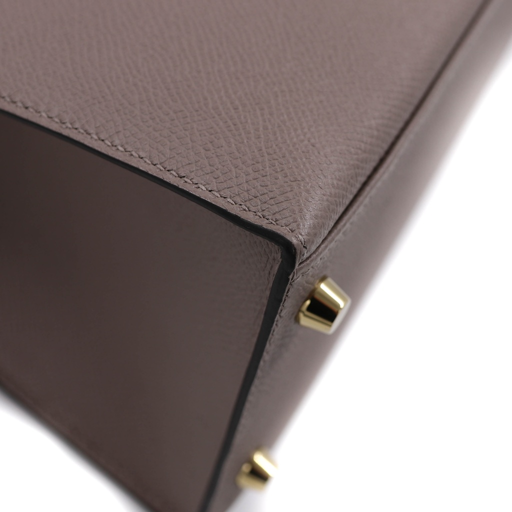 Hermes Epsom Kelly Sellier 28 Gris Asphalte
