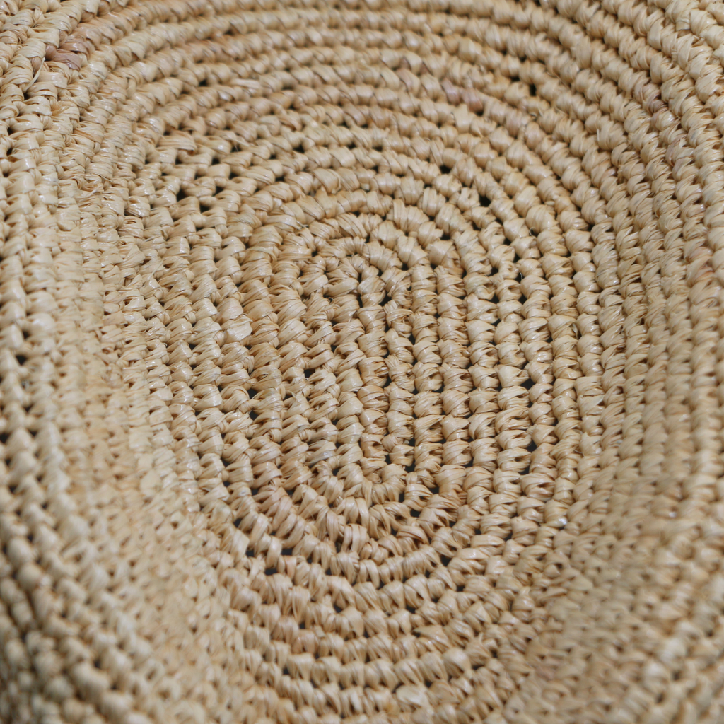 Prada Small Striped Logo Bucket Sun Hat Beige and Yellow