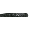 Gucci Interlocking G Crocodile Leather Belt Black 715604 95 38