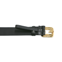 Gucci Interlocking G Crocodile Leather Belt Black 715604 95 38