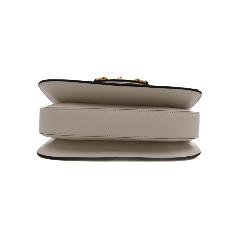 Gucci GG Supreme Horsebit 1955 PVC & Leather Shoulder Bag 602204