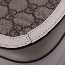 Gucci GG Supreme Horsebit 1955 PVC & Leather Shoulder Bag 602204