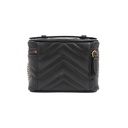 Gucci GG Marmont Mini Top Handle Bag Black 699515
