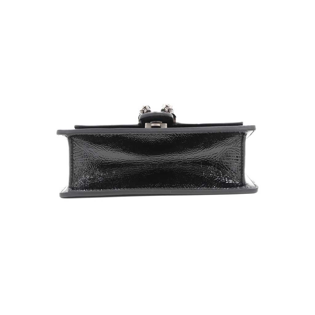 Gucci Dionysus Mini Bag In Black Patent Leather 795368