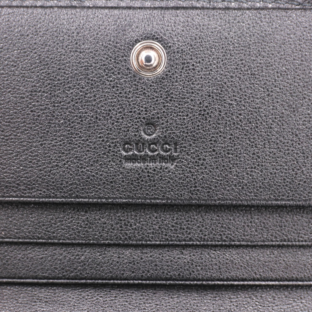 Gucci Blondie Card Case Wallet Black 760317