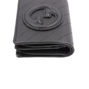 Gucci Blondie Card Case Wallet Black 760317