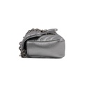 Gucci GG Marmont small shoulder bag in Silver Leather 837280