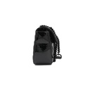 Gucci GG Marmont Small Patent Shoulder Bag Matelassé Black 443497