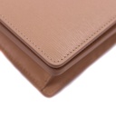 Gucci Logo Chain Wallet Shoulder Bag Beige 772643