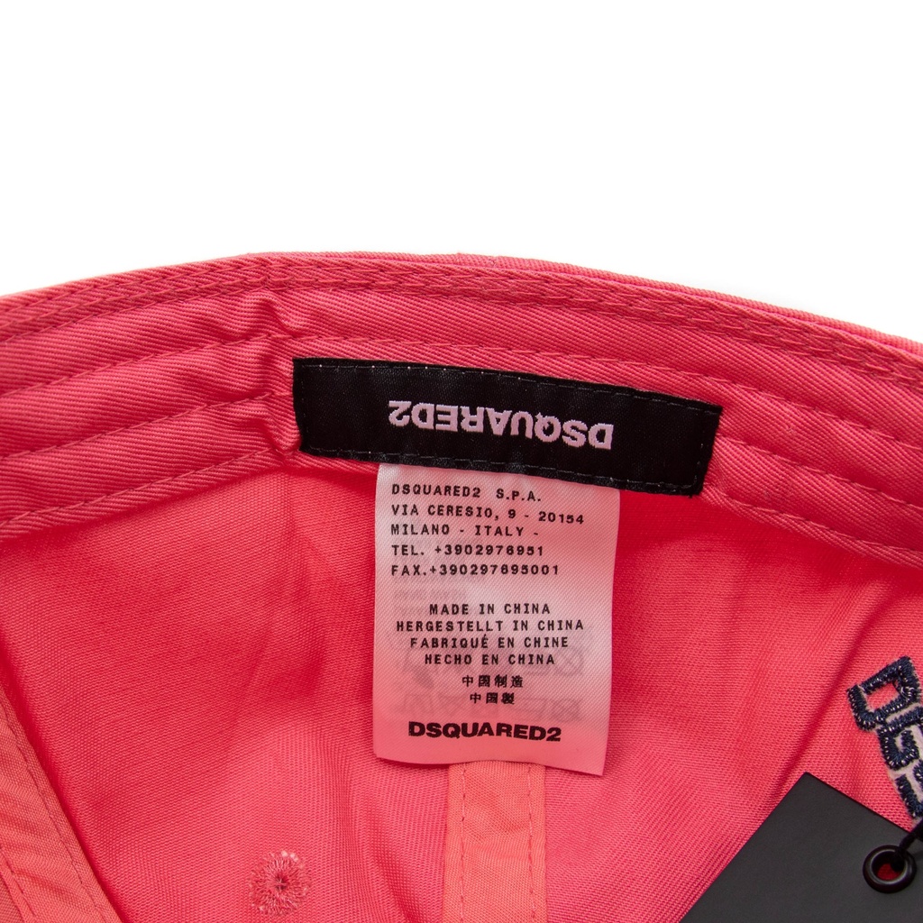 Dsquared - 8248 Born In Canada Pink Cap