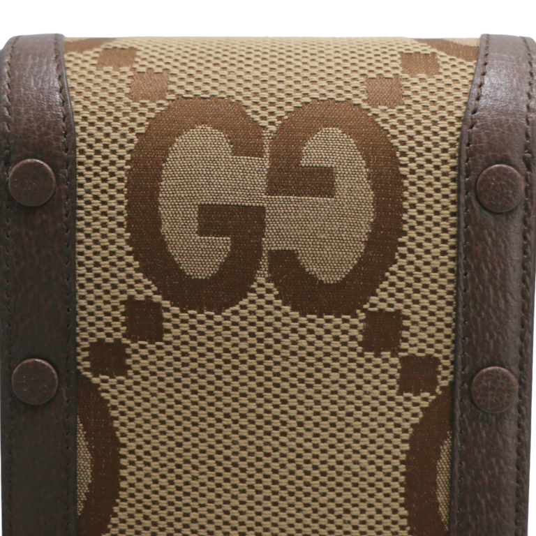 Gucci GG Supreme Horsebit 1955 Mini Brown Bag 625615