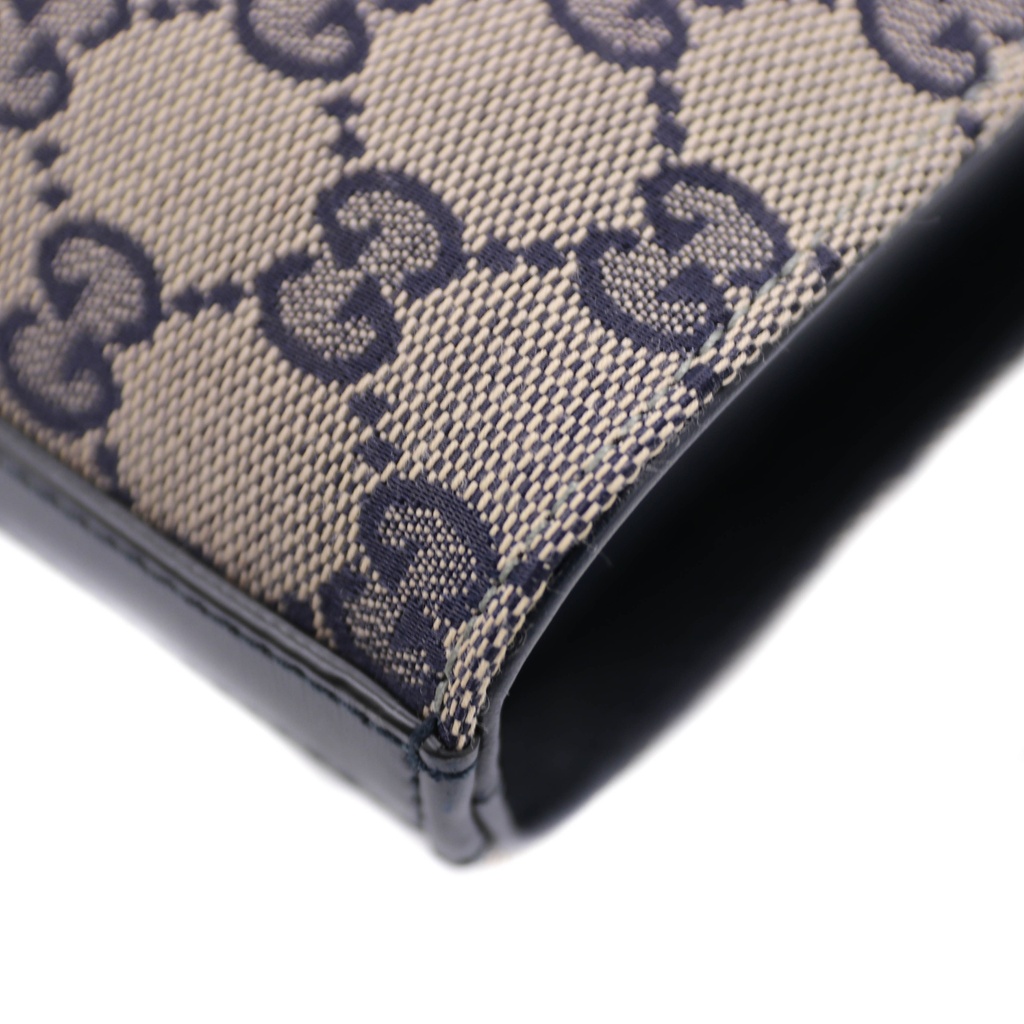 Gucci GG Shadow Mini Bucket Shoulder Bag Canvas Grey 782919