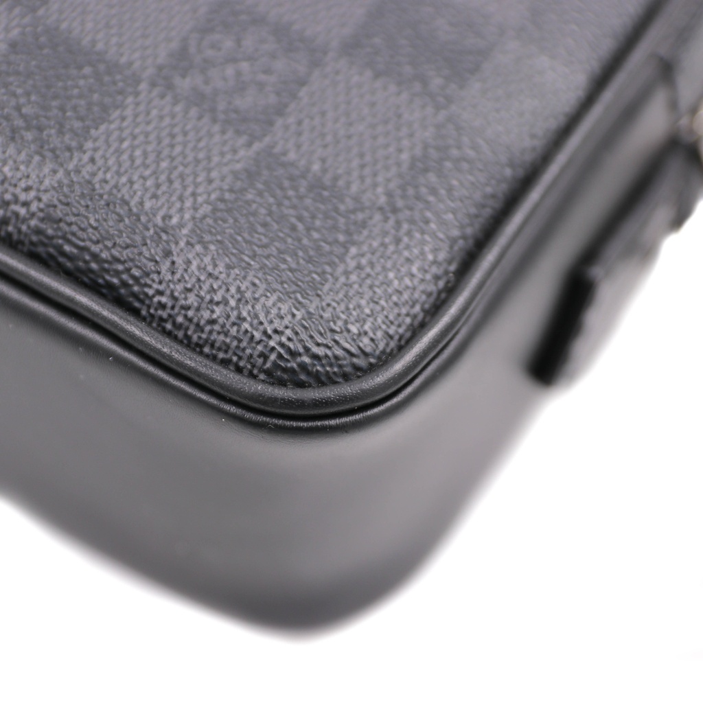 Louis Vuitton Pochette Kasai Damier Graphite Canvas