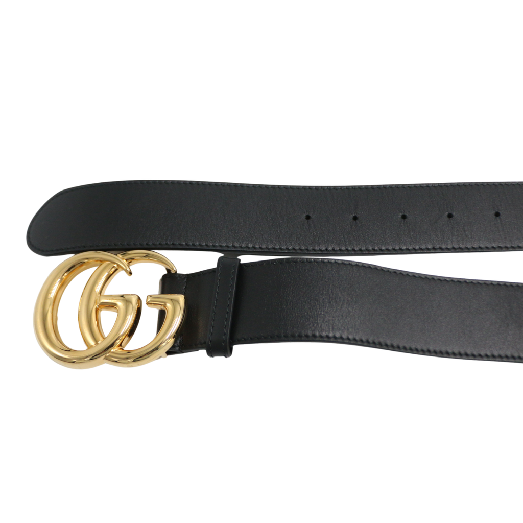 Gucci Belt with Interlocking G Buckle Belt 114984 In Size 100 40