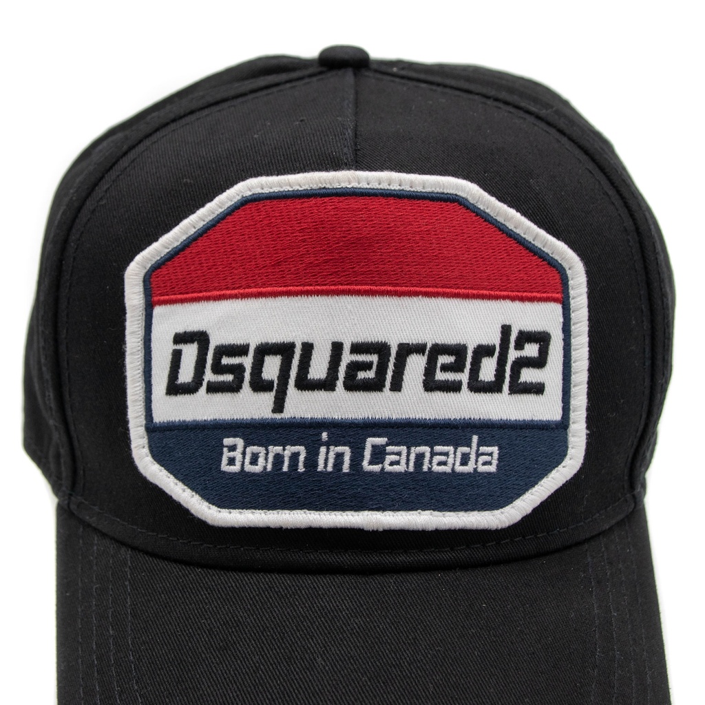 Dsquared - 8255 Born In Canada Cap Black