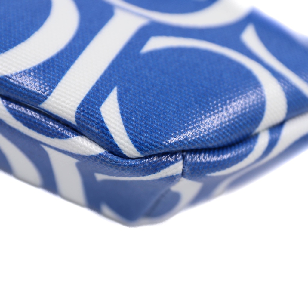 Gucci GG Belt Bag In White and Blue 502095