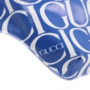 Gucci GG Belt Bag In White and Blue 502095