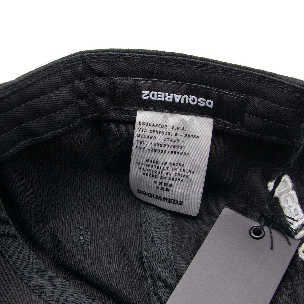 Dsquared - 8255 Born In Canada Cap Black