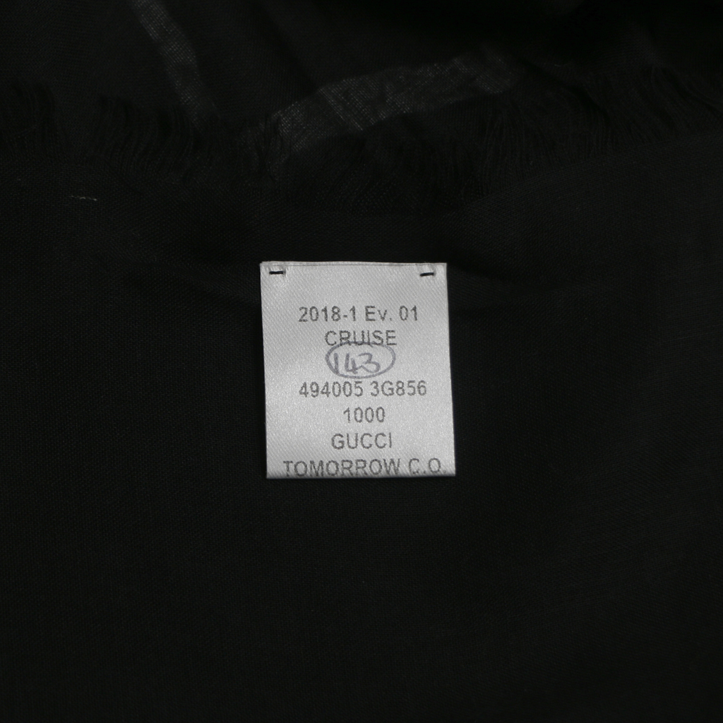 Gucci Silk Tomorrow Scarf 140x140 494005 3G856