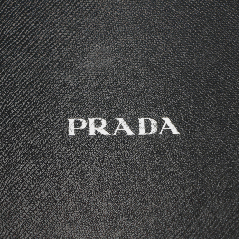 Prada Saffiano Wallet Light Blue