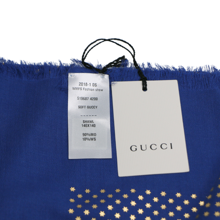 Gucci Soft Silk Scarf In Size 140x140 519687 