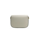 Gucci  X Adidas Textured Calfskin Web Mini Horsebit 1955 White Shoulder Bag 658574