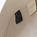 Gucci  X Adidas Textured Calfskin Web Mini Horsebit 1955 White Shoulder Bag 658574