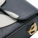 Gucci  X Adidas Textured Calfskin Web Mini Horsebit 1955 Black Shoulder Bag 658574