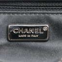 Chanel Black White Sequin Small Single Flap