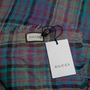 Gucci Su Fort Wool Scarf In Size 140x140 