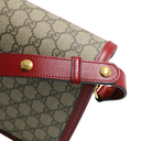 Gucci GG Supreme Horsebit 1955 PVC & Leather Shoulder Bag 602204