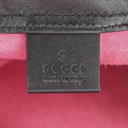 Gucci Hot Pink Leather Trademark Logo Large Backpack 516639
