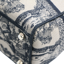 Christian Dior Canvas Embroidered Medium Lady D-Lite Handbag