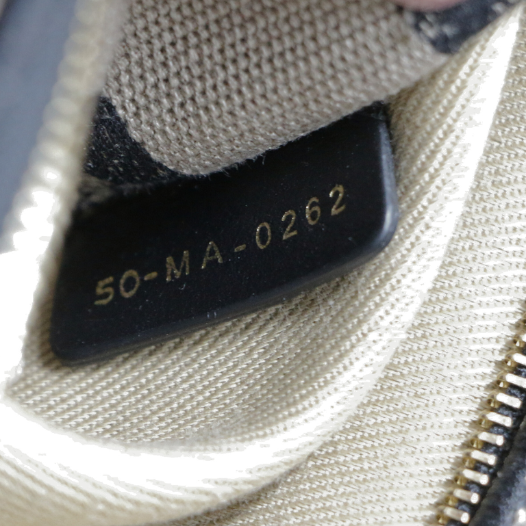 Christian Dior Canvas Embroidered Medium Lady D-Lite Handbag