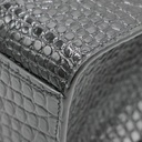 Saint Laurent Manhattan Embossed Shoulder Bag Black