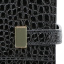 Saint Laurent Manhattan Embossed Shoulder Bag Black