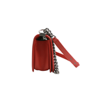 Chanel Calfskin Chevron Quilted Meidum Boy Flap