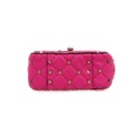 Valentino Pink Leather Micro Rockstud Spike Crossbody Bag