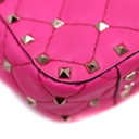 Valentino Pink Leather Micro Rockstud Spike Crossbody Bag