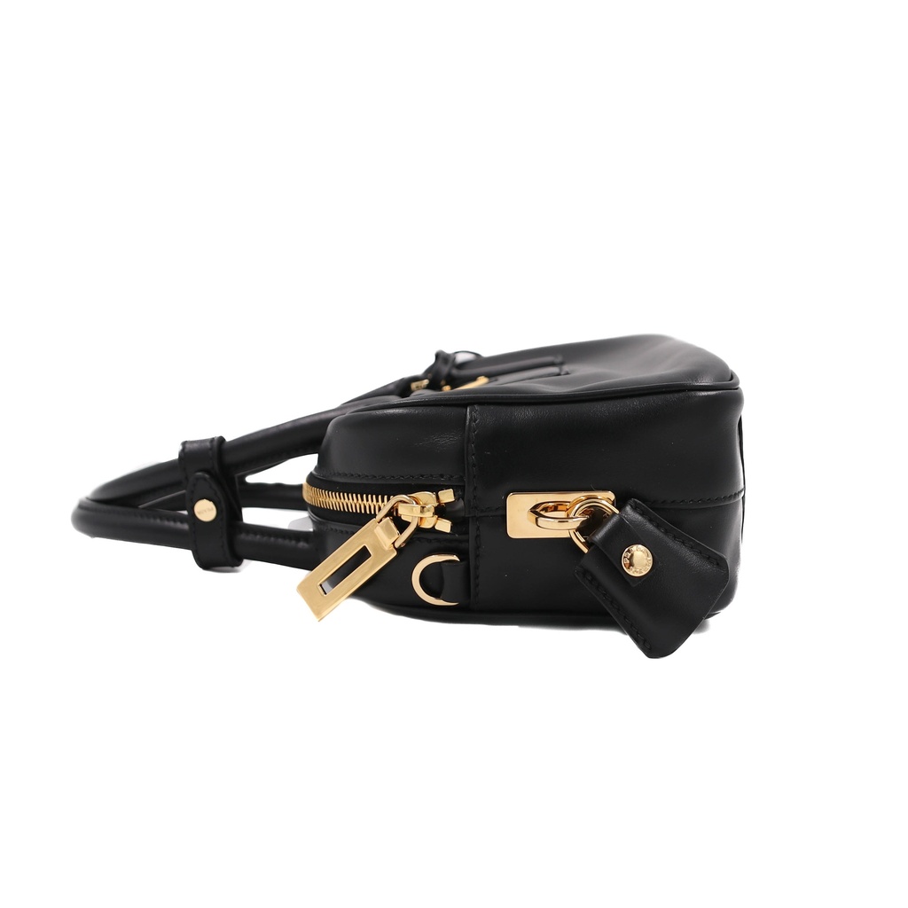 Prada Lux Mini Bauletto Black