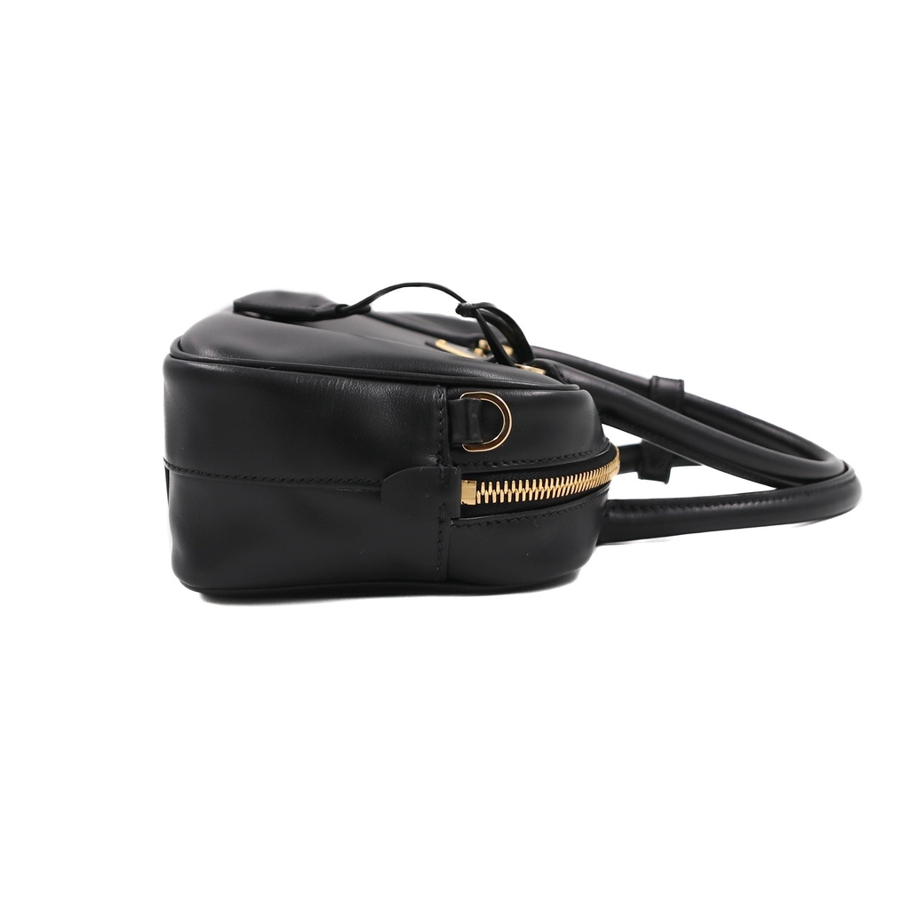 Prada Lux Mini Bauletto Black