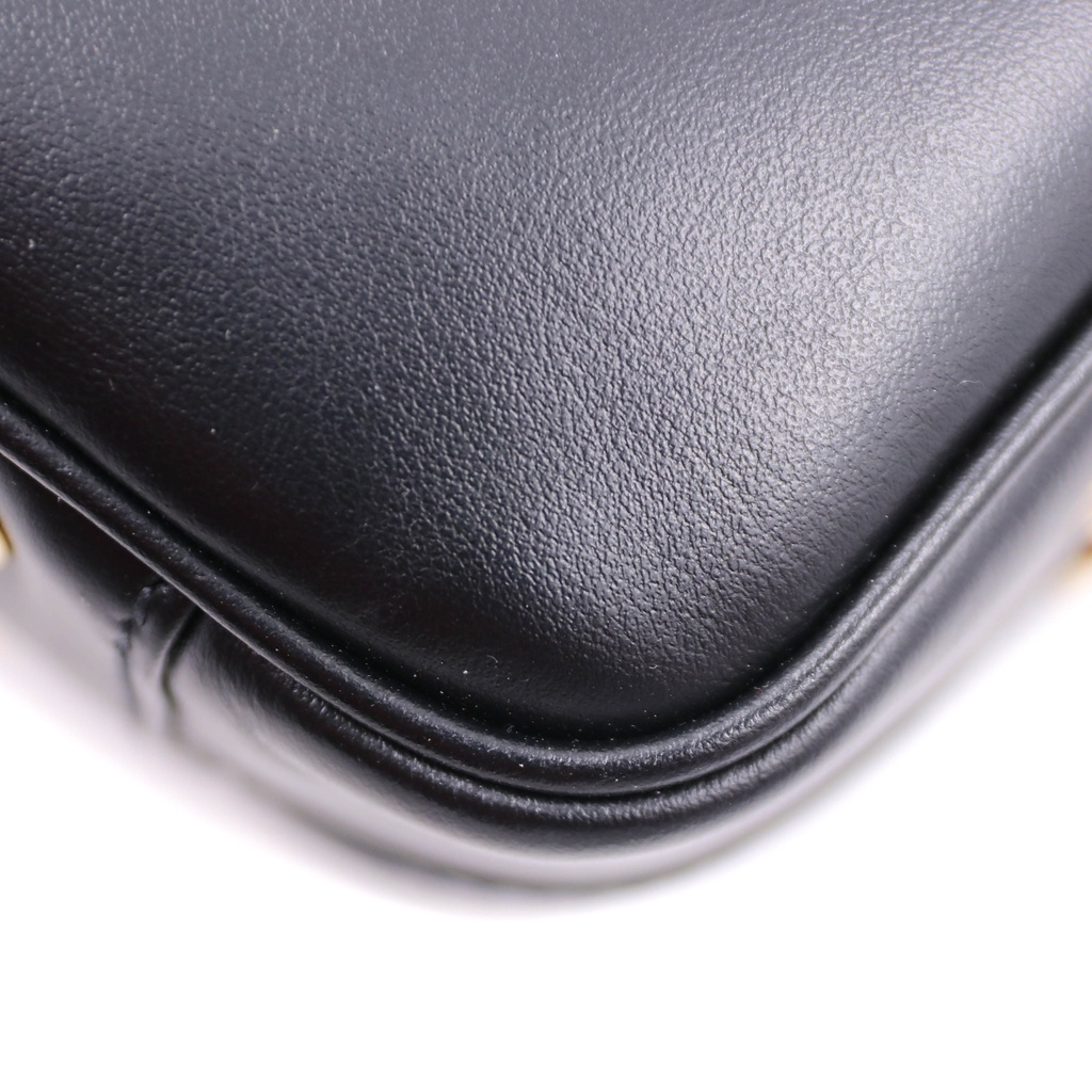 Prada Lux Mini Bauletto Black