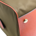 Prada Re-Edition Camel 1978 Medium Re-nylon And Saffiano Leather Two-handle Bag