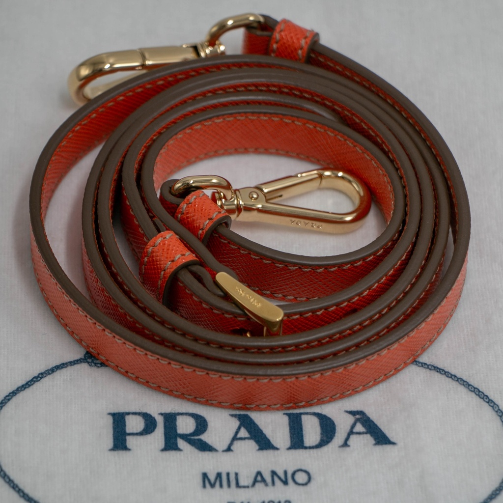 Prada Re-Edition Camel 1978 Medium Re-nylon And Saffiano Leather Two-handle Bag